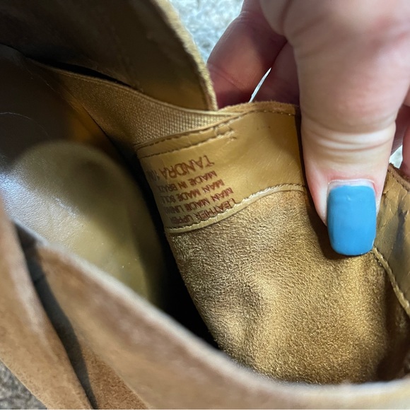 Jessica Simpson ankle suede heeled booties, size 10 - Picture 6 of 8